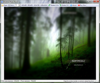 Primitive Photo Resizer screenshot