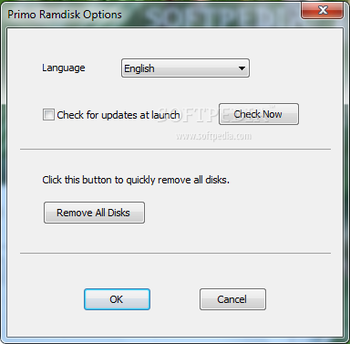 Primo Ramdisk Professional Edition screenshot 10