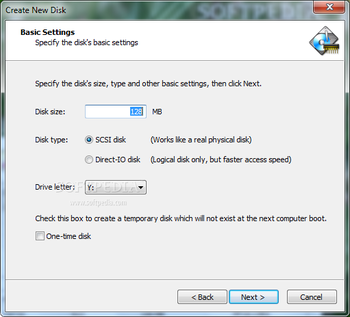 Primo Ramdisk Professional Edition screenshot 3