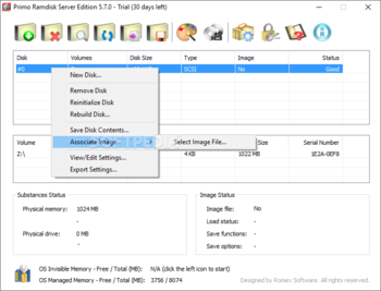 Primo Ramdisk Server Edition screenshot 9