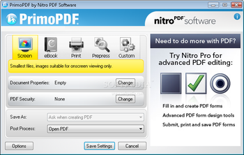 PrimoPDF screenshot