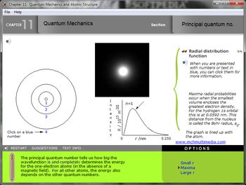 Principal quantum number screenshot 2