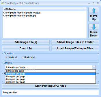 Print Multiple JPG Files Software screenshot 2