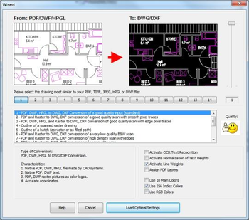 Print2CAD 2015 6th Generation screenshot 2