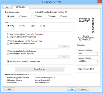 Print2CAD screenshot 3