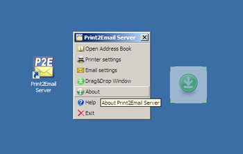 Print2Email Server screenshot