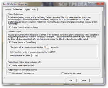 Print2RDP screenshot 2