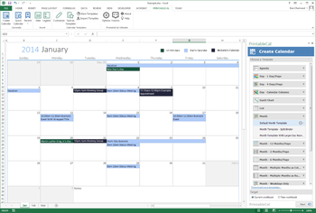PrintableCal screenshot