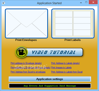 PrintEnvelope - Lite version screenshot