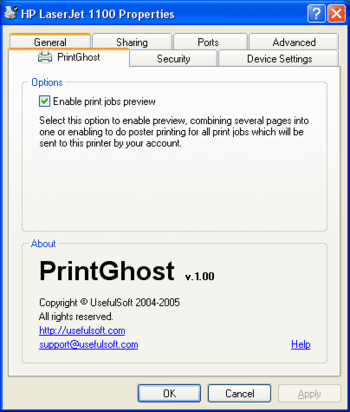 PrintGhost screenshot