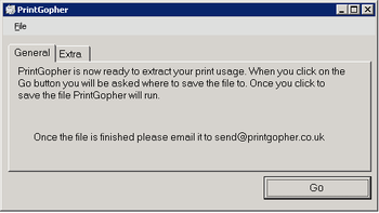 PrintGopher screenshot