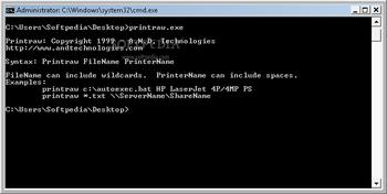 Printraw screenshot
