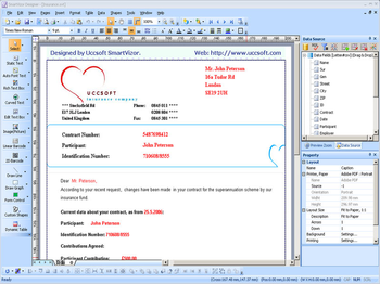 PrintShop Variable Data Batch Printing Software screenshot