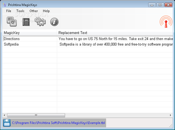 Prishtina MagicKeys screenshot