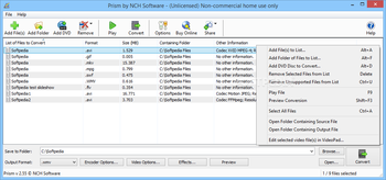 Prism Video File Converter Plus screenshot 2