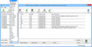 Prism Video File Converter Plus screenshot 3