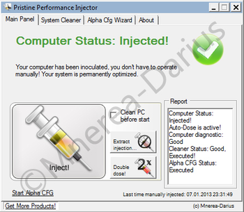Pristine Performance Injector screenshot