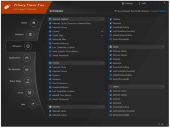 Privacy Eraser Free Portable screenshot 4