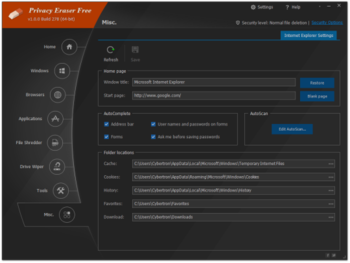 Privacy Eraser Free Portable screenshot 9