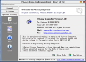 Privacy Inspector screenshot