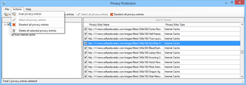 Privacy Protection screenshot 2