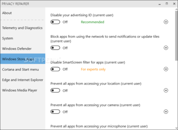 Privacy Repairer screenshot 5