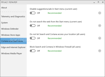 Privacy Repairer screenshot 6