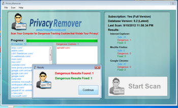PrivacyRemover screenshot