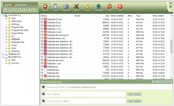 Private Data Safe screenshot