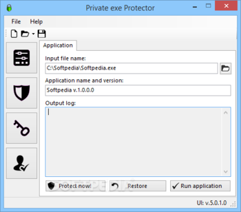 Private exe Protector screenshot