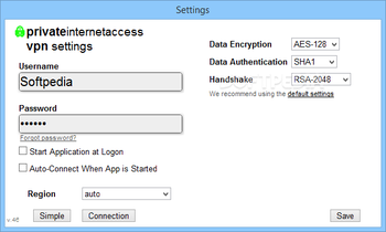 Private Internet Access screenshot 4