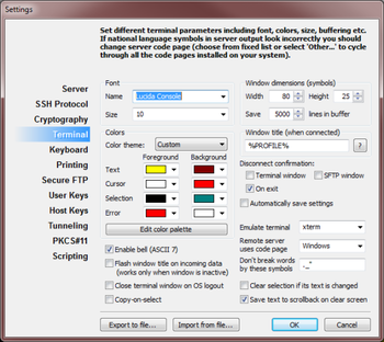 Private Shell SSH Client screenshot 2