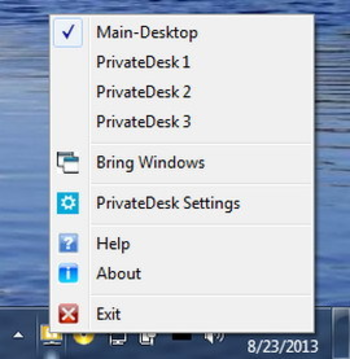 PrivateDesk screenshot