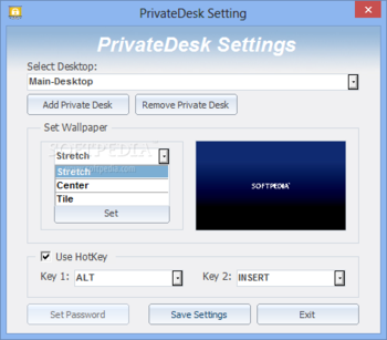 PrivateDesk screenshot 2