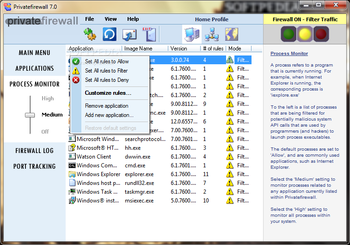 Privatefirewall screenshot 3