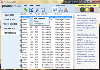 Privatefirewall screenshot 4