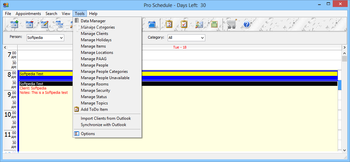 Pro Schedule Standard screenshot 5