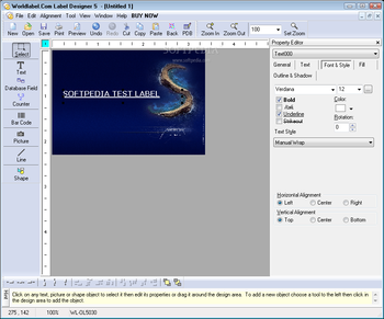 Pro Wizard Label Designer screenshot 2