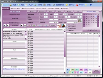 Proactime Pro screenshot
