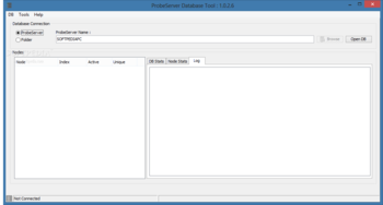 ProbeServer Database Tool screenshot