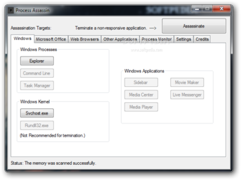 Process Assassin screenshot