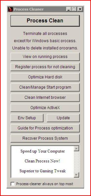 Process Cleaner screenshot