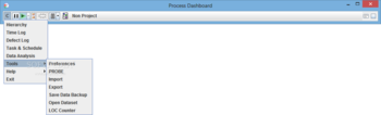 Process Dashboard screenshot 2