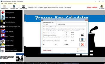 Process Engineering Calculator screenshot 22