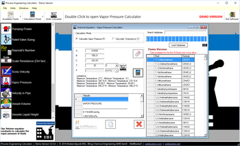 Process Engineering Calculator screenshot 24