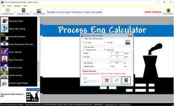 Process Engineering Calculator screenshot 25
