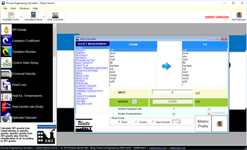 Process Engineering Calculator screenshot 30