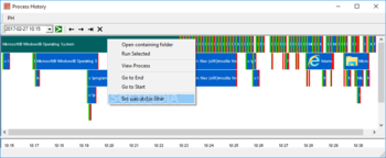 Process History  screenshot 2