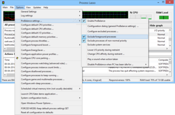 Process Lasso Portable screenshot 10