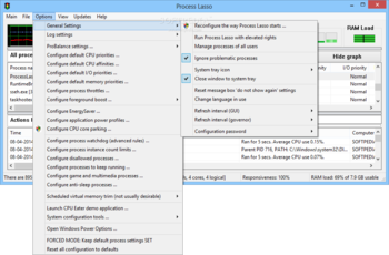 Process Lasso Portable screenshot 8